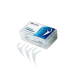 Зубная нить с держателем Pesitro Flosser for braces, 50 шт