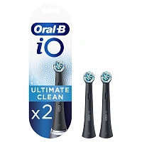Насадки Braun Oral-B iO Ultimate Clean Black 2 шт. - изображение 1