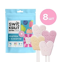 Леденец на палочке Swit Ksilit by Revyline Extra Mix, 8 шт