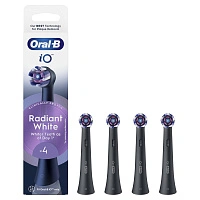 Насадки Braun Oral-B iO Radiant White Black 4 шт. - изображение 1