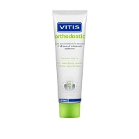 Зубная паста Vitis Orthodontic со вкусом яблока и мяты, 100 мл - изображение 6