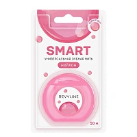 Зубная нить Revyline вощеная Bubble Gum, 50 м