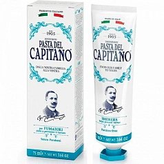 Зубная паста Pasta Del Capitano Smokers (для курильщиков), 75 мл