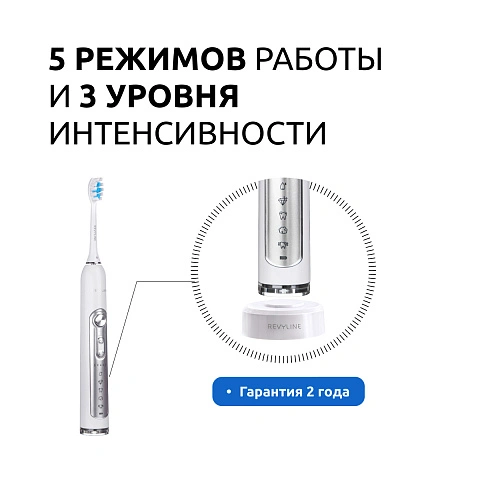 Электрическая зубная щетка Revyline RL 010 White - изображение 4