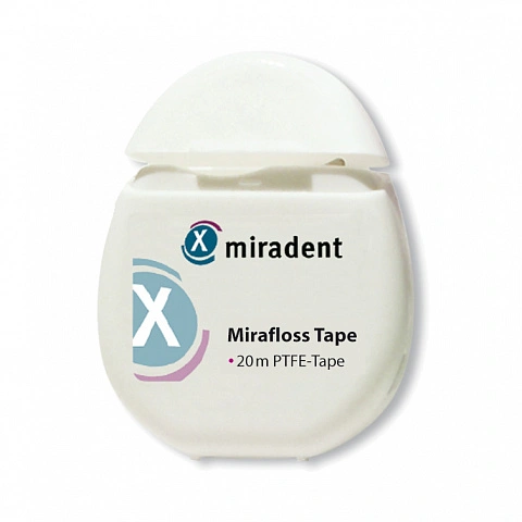 Ленточный флосс Miradent Mirafloss Tape 20 м - изображение 1
