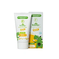 Зубная паста BioMin F со вкусом дыни (от 3 до 6 лет), 50 гр - изображение 1