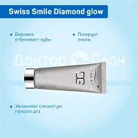 Зубная паста Swiss Smile Diamond glow, 75 мл - изображение 3