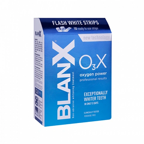 Полоски BlanX O₃X Flash White Stripes Сила кислорода - изображение 1