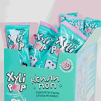 Леденец на палочке Miradent XyliPOP (клубника), 50 шт