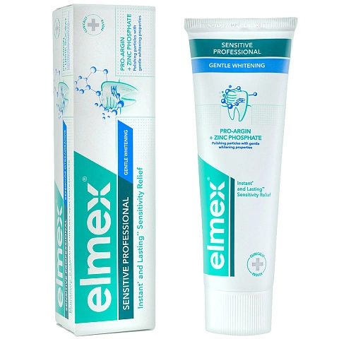 Зубная паста Colgate Elmex Sensitive Professional Бережное отбеливание, 75 мл - изображение 1