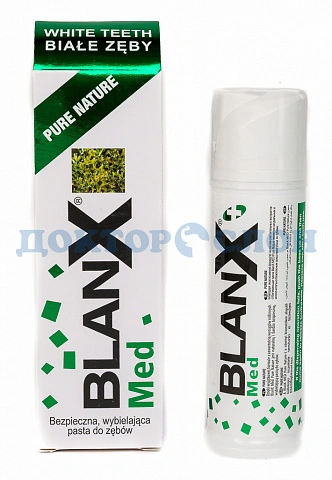 Зубная паста Blanx Med Pure Nature Органическая - изображение 1
