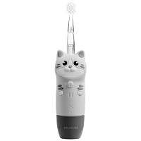 Электрическая зубная щетка Revyline RL 025 Baby Kitty, Grey