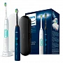 Набор из 2 электрических зубных щеток Philips Sonicare HX6851/34 ProtectiveClean 5100 - изображение 1