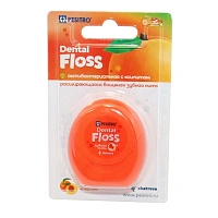Зубная нить Pesitro Dental Expanding Floss Персик, 50м