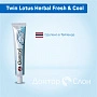 Зубная паста Twin Lotus Herbal Fresh & Cool Свежие травы, 100 гр - изображение 2