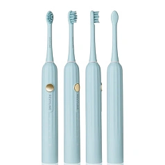 Набор из 2 электрических зубных щеток Revyline RL 075 DUO Бирюзовый/Зеленый