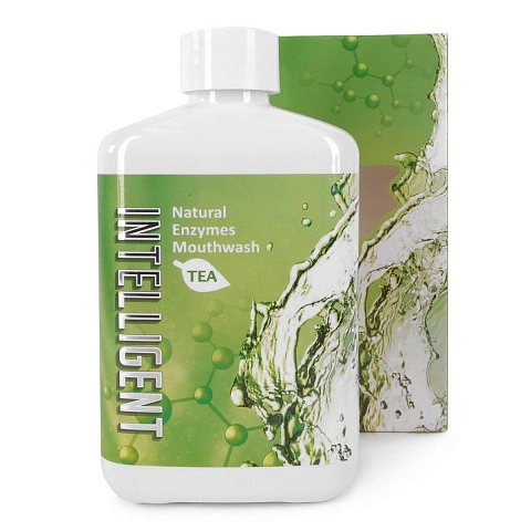 Ополаскиватель Intelligent Natural Enzymes Mouthwash Чай, 300 мл - изображение 1