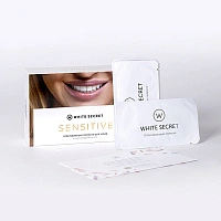 Отбеливающие полоски White secret sensitive