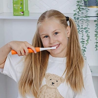 Электрическая зубная щетка Revyline RL 050 Kids, Orange (7+)
