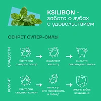 Жевательная резинка Ksilibon Gum Свежая мята, 30 шт - изображение 3