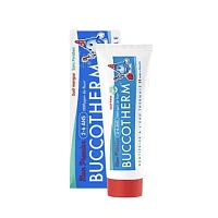Зубная гель-паста BUCCOTHERM со вкусом клубники (от 2 до 6 лет), 50 мл - изображение 1