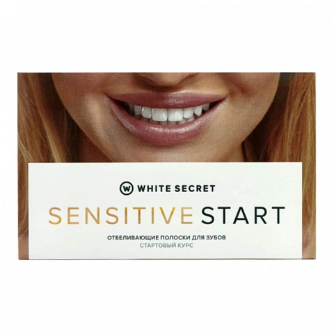 Полоски White Secret Sensitive Start, стартовый курс - изображение 1