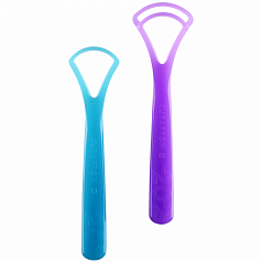 Скребки для чистки языка Curaprox Duo pack, 2 шт