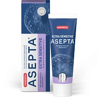 Зубная паста Асепта extra sensitive, 75 мл