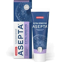 Зубная паста Асепта extra sensitive, 75 мл
