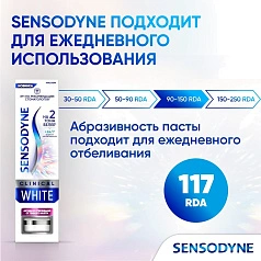 Зубная паста Sensodyne Clinical White Активное отбеливание от темного налета, 75 мл