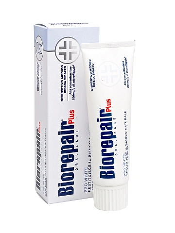 Зубная паста Biorepair PLUS Pro White, 75 мл - изображение 1