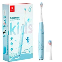 Электрическая зубная щетка Oclean Kids голубая