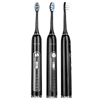 Набор зубных щеток Revyline RL 010 White + RL 010 Black - изображение 3