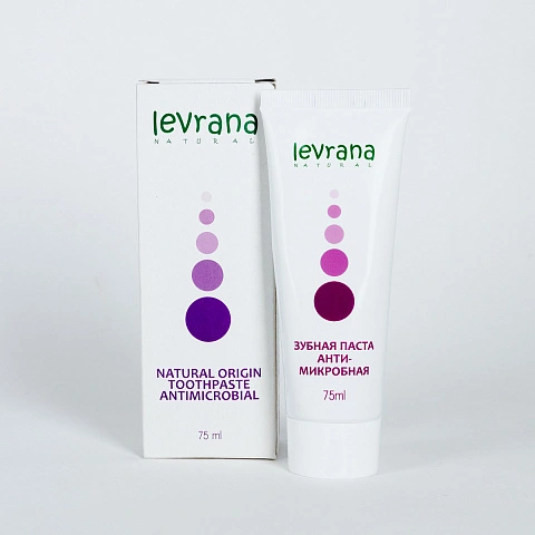 Зубная паста Levrana Антимикробная с лавандой и магнолией, 75 мл - изображение 4