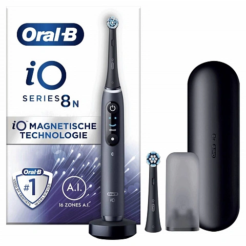 Электрическая зубная щетка Oral-B iO Series 8N Black - изображение 1
