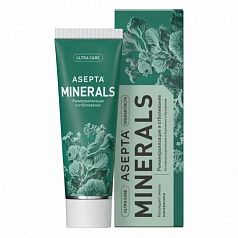 Зубная паста Асепта Реминерализация и отбеливание, 75 мл