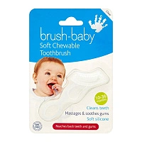 Силиконовая зубная щетка Brush-Baby (от 1 до 3 лет) - изображение 4