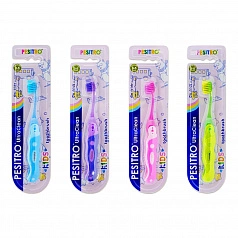 Зубная щетка Pesitro Ultra Soft 4380 Go-Kidz (от 3 до 5 лет)