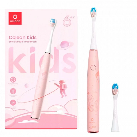 Электрическая зубная щетка Oclean Kids розовая - изображение 1