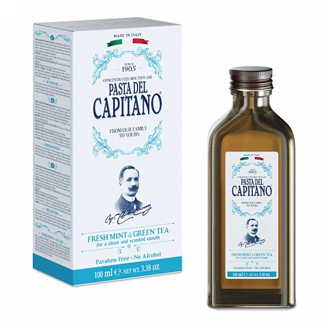 Концентрат-ополаскиватель Pasta Del Capitano зеленый чай, 100 мл - изображение 1