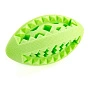 Игрушка для собак мяч регби EliteDog, зелёная - изображение 1