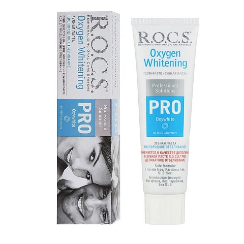 Зубная паста-гель R.O.C.S. (ROCS) PRO Кислородное отбеливание Oxywhite - изображение 1