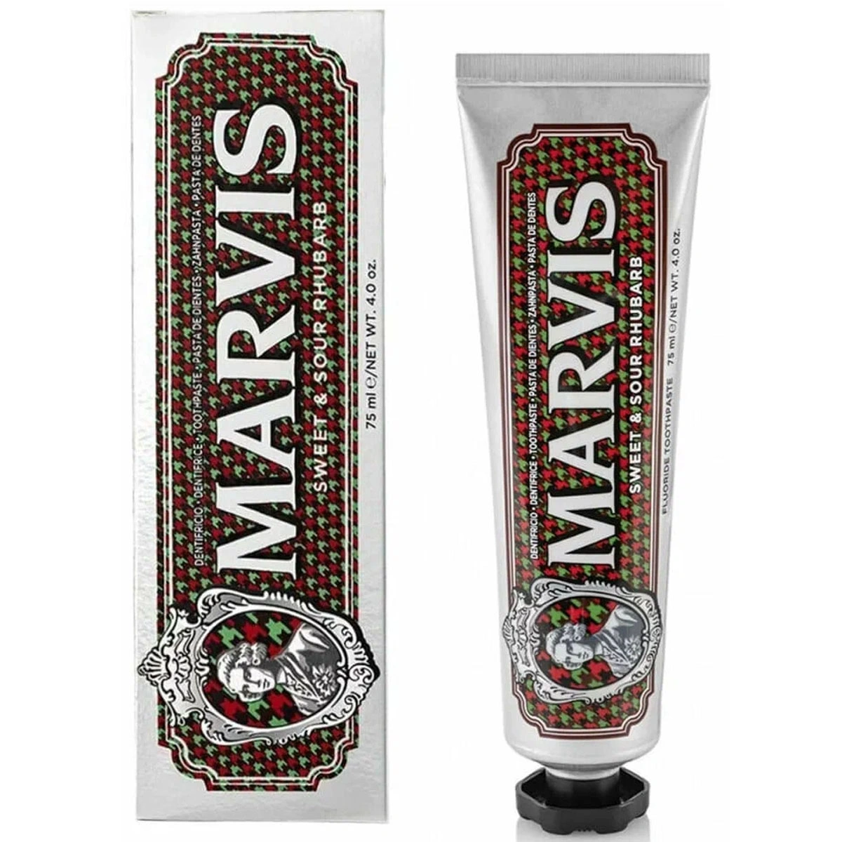 Зубная паста Marvis Sweet & Sour Rhubarb Кисло-сладкий ревень, 75 мл - изображение 1