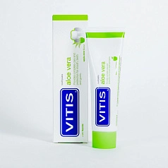 Зубная паста Vitis с алоэ вера, 100 мл