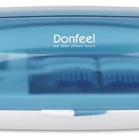 Donfeel HSD-010 черная эконом (футляр+2 насадки) - изображение 2