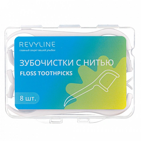 Зубочистка с нитью Revyline floss toothpicks (8 шт) - изображение 1