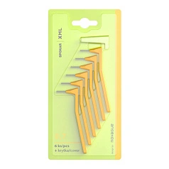 Набор ёршиков Spokar XML 0,7мм, 6шт.