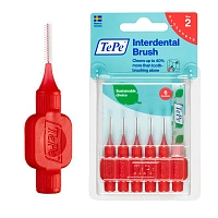 Ершики TePe Original, размер 2 (0,5 мм) 6 штук