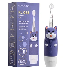 Электрическая зубная щетка Revyline RL 025 Baby Puppy Голубая