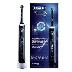 Электрическая зубная щетка Oral-B GeniusX 20000 Midnight Black D706.513.6X